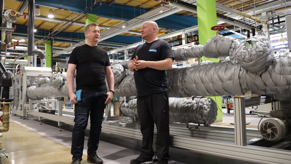 Ensto Warmschrumpf Produktion in Porvoo