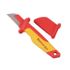 Professionelles Kabelmesser zum Abisolieren von Niederspannungs- und Mittelspannungskabeln. Ideal für Elektriker und Techniker, bietet dieses hochwertige Werkzeug eine präzise Schneideleistung und ergonomisches Design für eine sichere und effiziente Anwendung.
