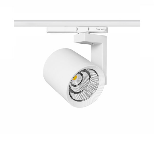 Beneito Faure - LED-Spot Lena für 3-Phasen-Stromschiene in Weiß