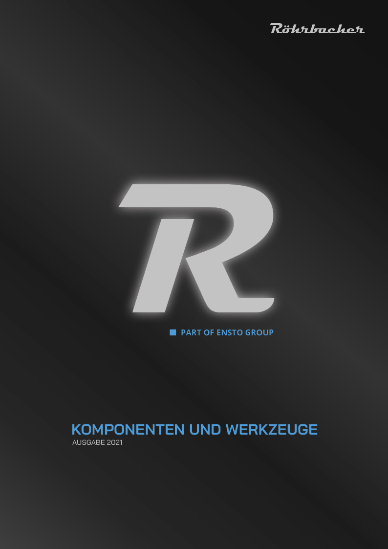 Röhrbacher Katalog - Komponenten und Werkzeuge 2021 - Cover